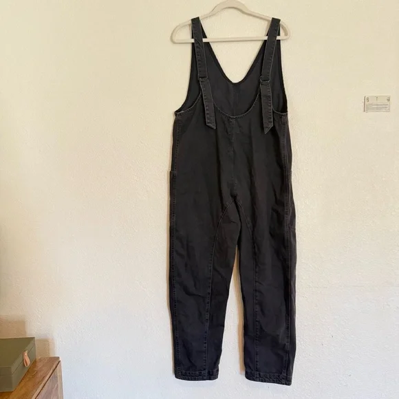 Free people High Roller Overall Denim Jumpsuit - Picture 9 of 11
